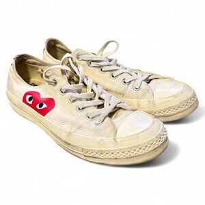 Converse x Comme des Garçons Play Women's shoes size 8
